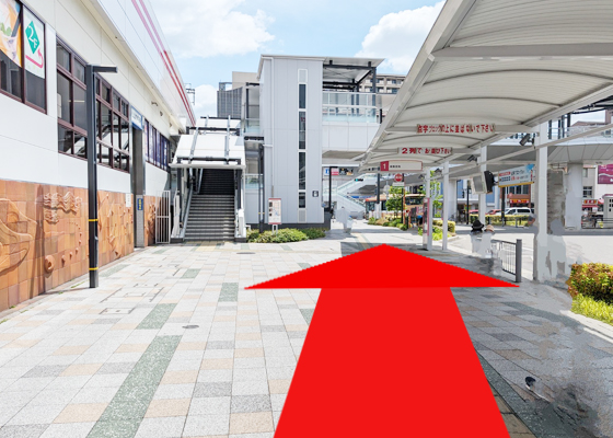 iCracked Store アスピア明石への道順3