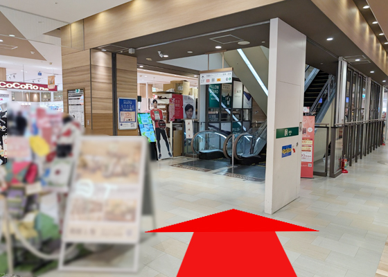 iCracked Store アスピア明石への道順6