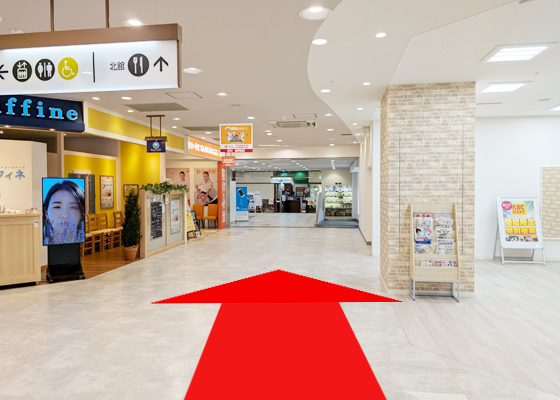 iCracked Store アスピア明石への道順7