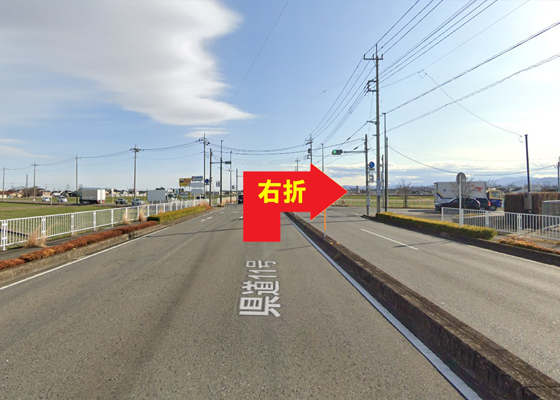 iCracked Store ベイシア前橋みなみモールへの道順2