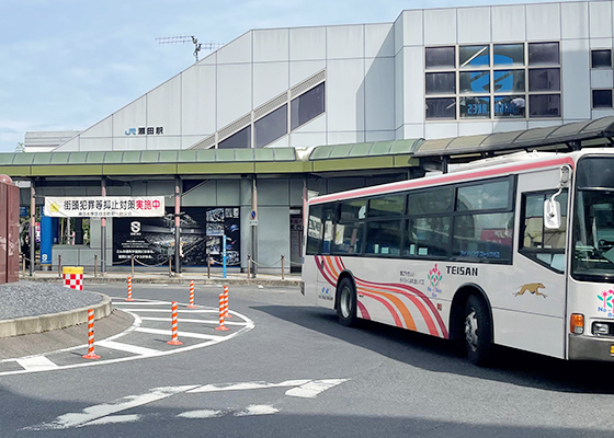 iCracked Store フォレオ大津一里山への道順1