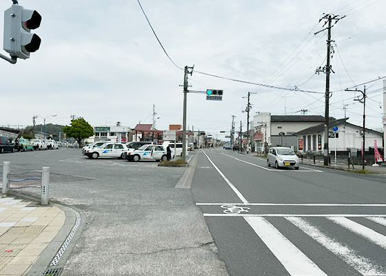 iCracked Store イオンモールいわき小名浜への道順1