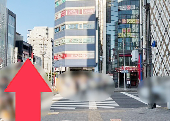 iCracked Store 金山eastへの道順2