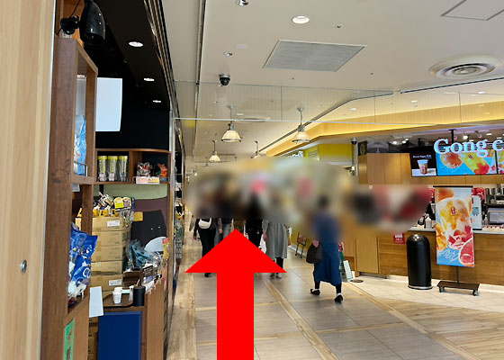 iCracked Store 柏モディへの道順6