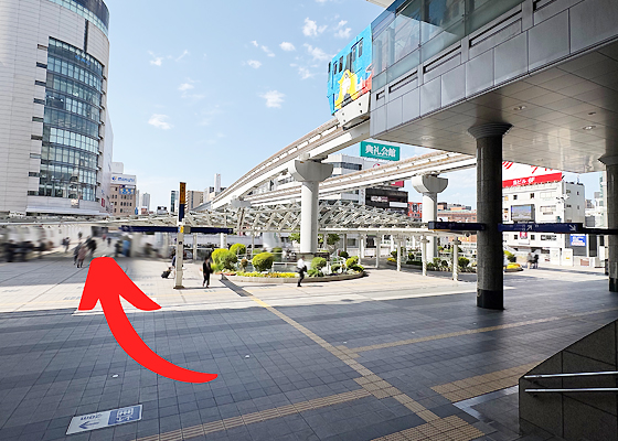 iCracked Store セントシティ北九州への道順2