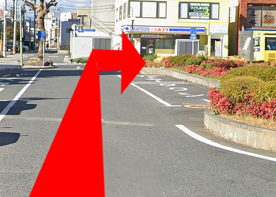 iCracked Store 星プラザ下松への道順1