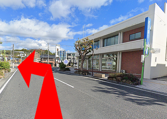 iCracked Store 星プラザ下松への道順2