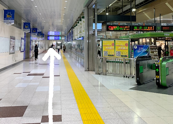 iCracked Store 熊谷ティアラ21への道順1