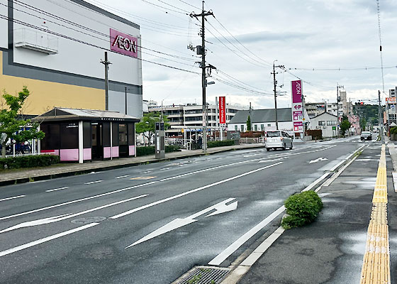 iCracked Store イオン松江への道順5