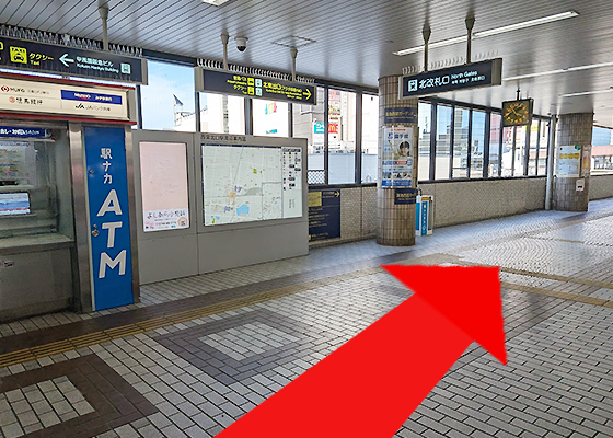 iCracked Store アクタ西宮への道順1