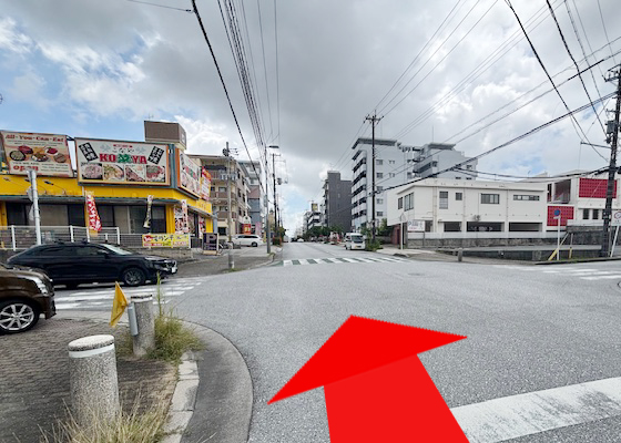 iCracked Store 那覇新都心への道順2