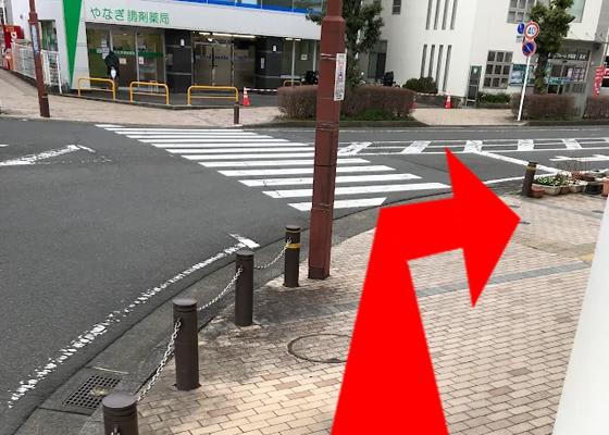 iCracked Store 渋沢への道順3