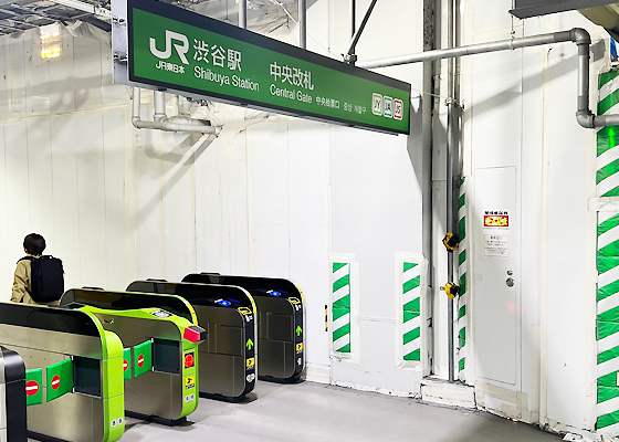 iCracked Store 東急プラザ渋谷への道順1