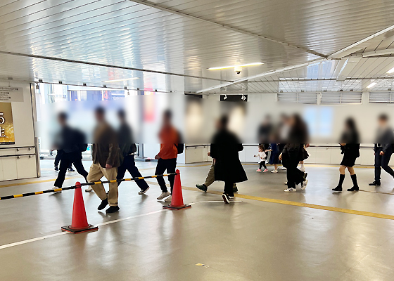 iCracked Store 東急プラザ渋谷への道順4