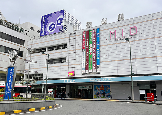 iCracked Store 和歌山MIOへの道順1