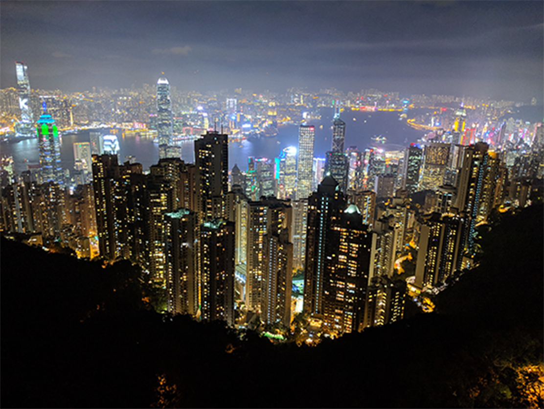 Google Pixel 3(夜景モード)